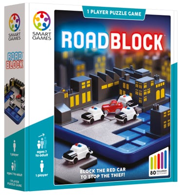 Can you block the red car in this exiting puzzle game with 80 challenges?