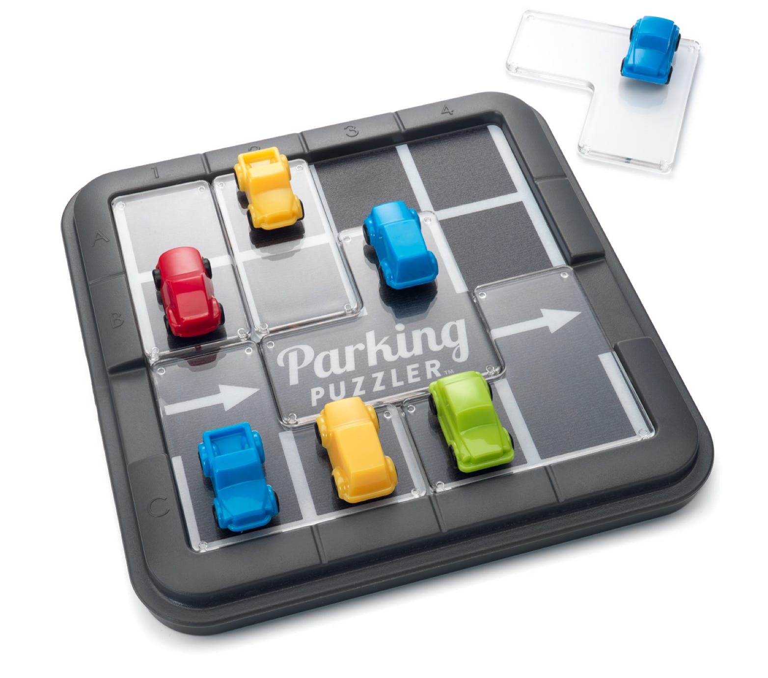 Parking Puzzler, a logic puzzle game designed by Raf Peeters