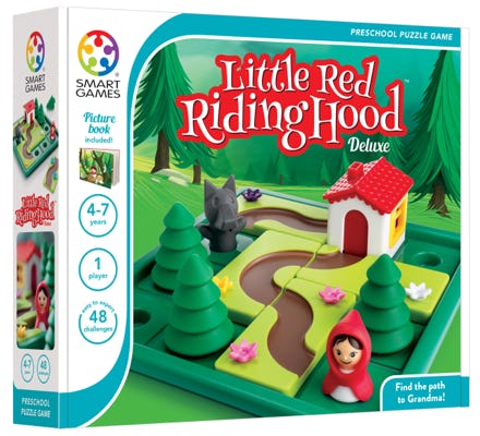 A connection puzzle game for preschoolers with picture book